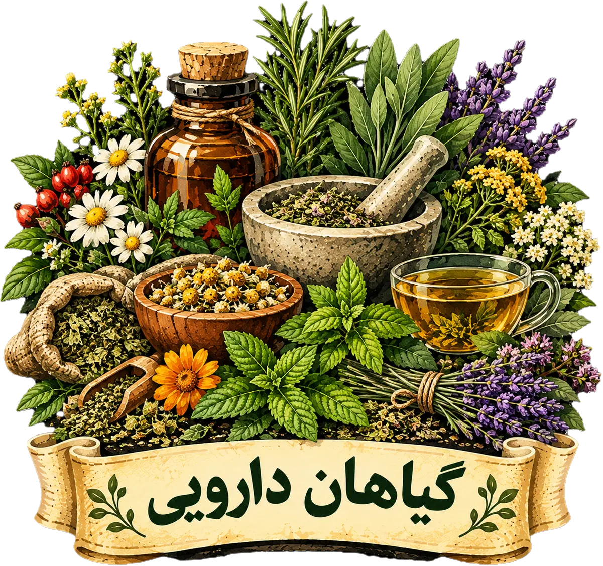 دسته بندی گیاهان دارویی