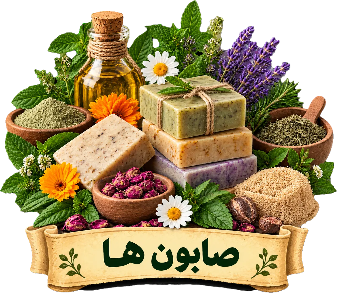 دسته بندی صابون